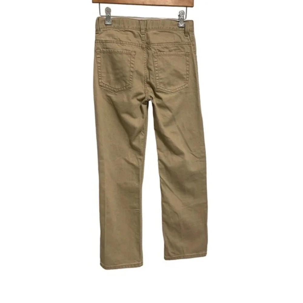 Gymboree Kids Tan Khaki Straight‎ Leg Chino Pants Five Pocket Casual Trousers